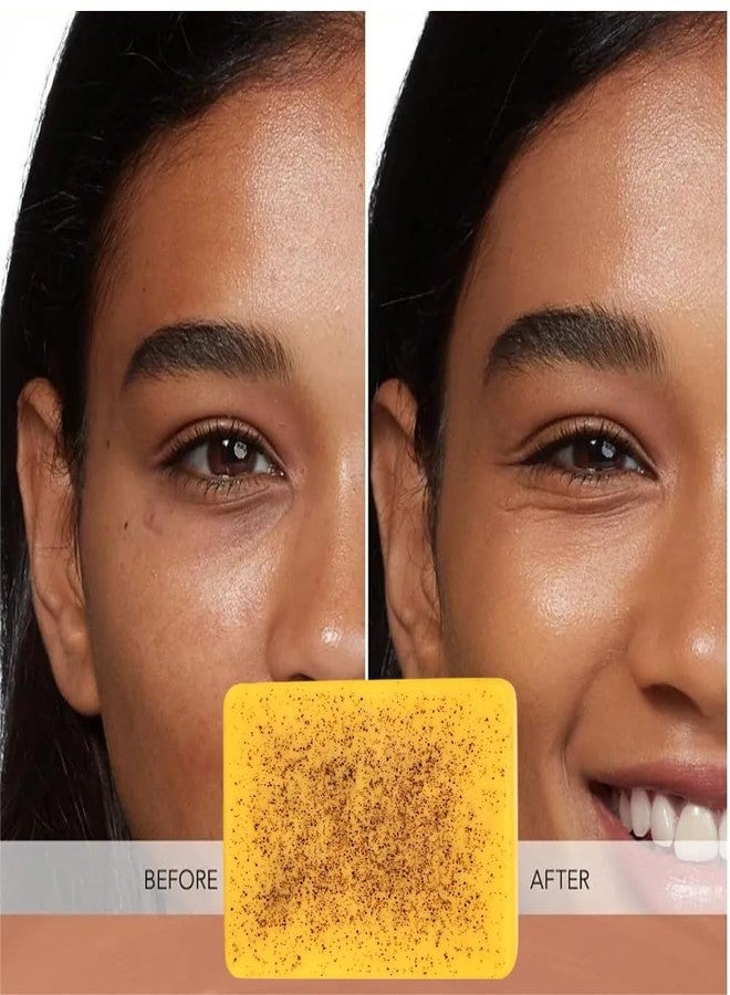Uselective Lemon & Turmeric Glow Soap Bar / 30% Larger - Brightening Bar for Dark Spots & Acne Scars, with Kojic Acid, Vitamin C, Retinol - 3x moisturizing with Shea Butter - SLS Free for Face/Body - Image 5